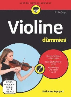 Katharine Rapoport - Violine für Dummies, Övrigt