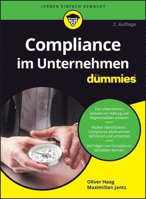 Oliver Haag, Maximilian Jantz - Compliance im Unternehmen für Dummies, Häftad. Tillgänglighet: Lägg i varukorg