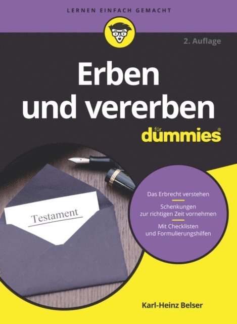 Karl-Heinz Belser - Erben und vererben für Dummies, E-bok