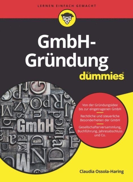 Claudia Ossola-Haring - GmbH-Gründung für Dummies, E-bok