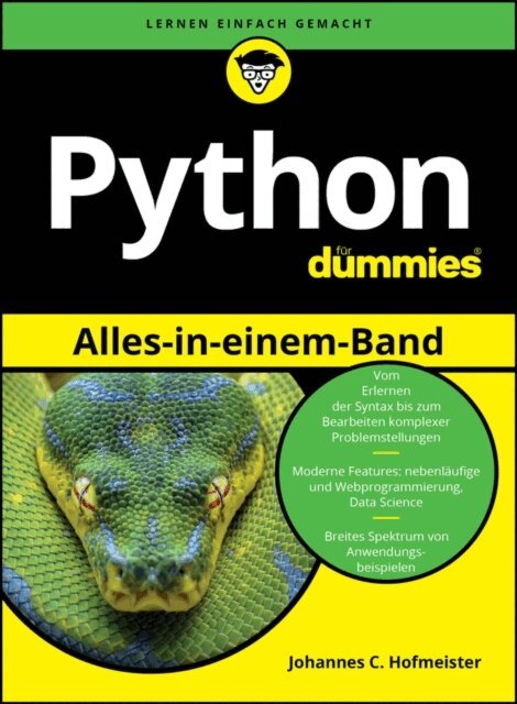 Johannes C. Hofmeister - Python Alles-in-einem-Band für Dummies, E-bok
