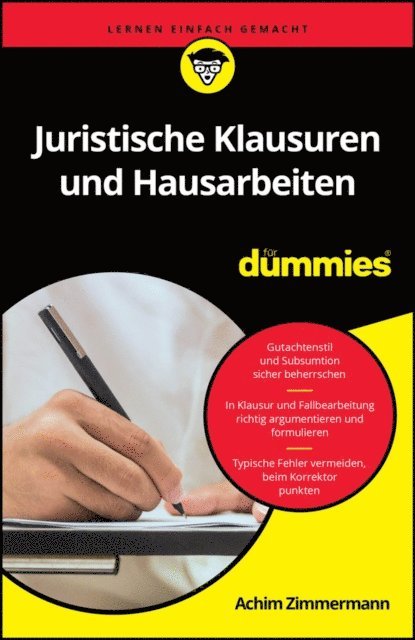 Achim Zimmermann - Juristische Klausuren und Hausarbeiten für Dummies, E-bok