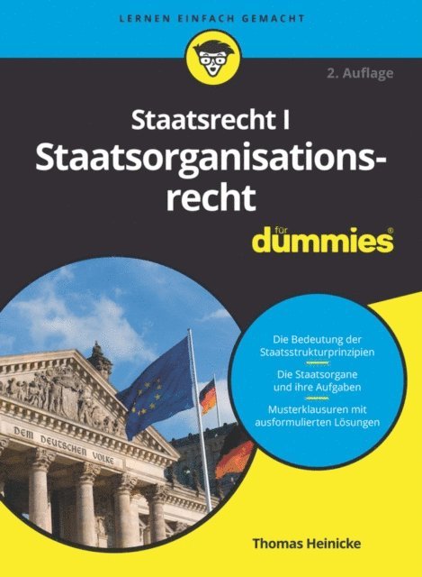 Thomas Heinicke - Staatsrecht I Staatsorganisationsrecht für Dummies, E-bok