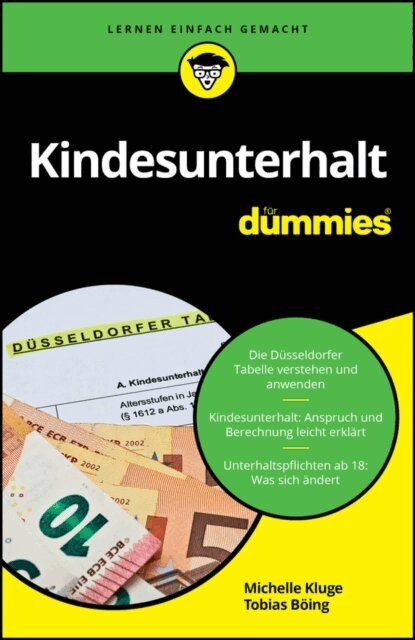 Tobias B ing, Michelle Kluge - Kindesunterhalt für Dummies, E-bok