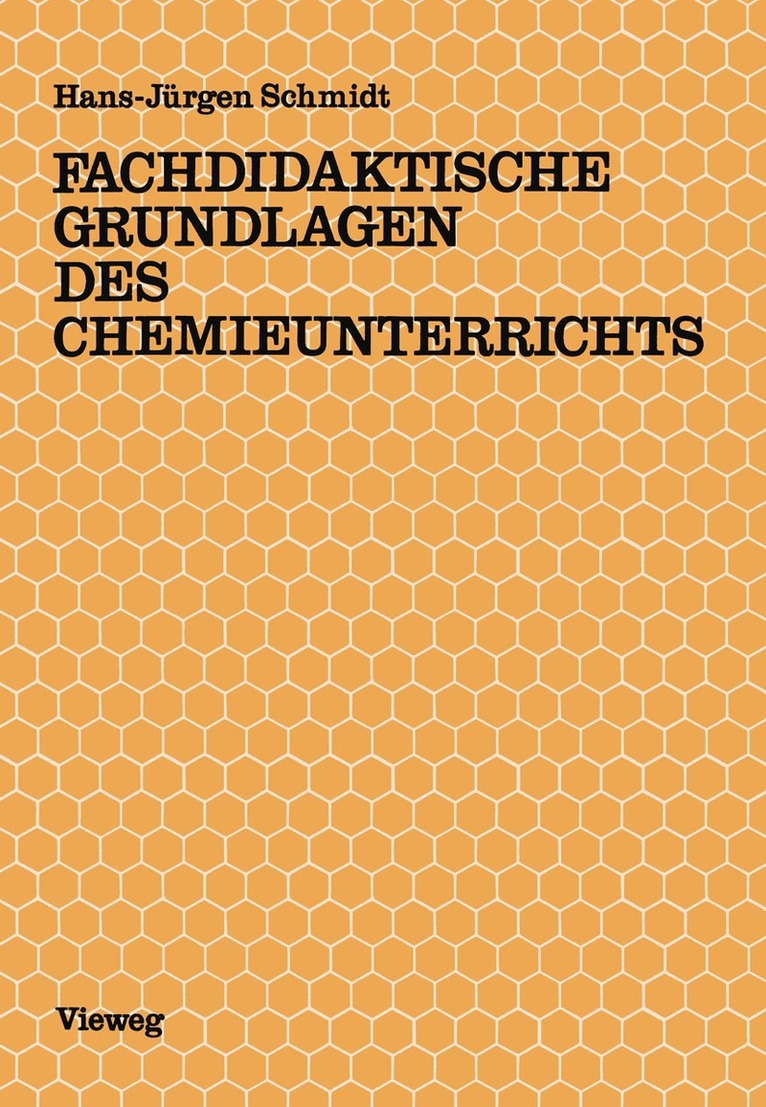 Hans-Jürgen Schmidt - Fachdidaktische Grundlagen des Chemieunterrichts, Häftad. Tillgänglighet: Lägg i varukorg