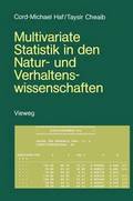 Multivariate Statistik in den Natur- und Verhaltenswissenschaften
