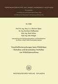 Verschleißuntersuchungen beim Wälzfräsen Statisches und dynamisches Verhalten von Wälzfräsmaschinen