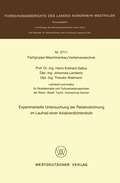 Experimentelle Untersuchung der Relativströmung im Laufrad einer Axialverdichterstufe