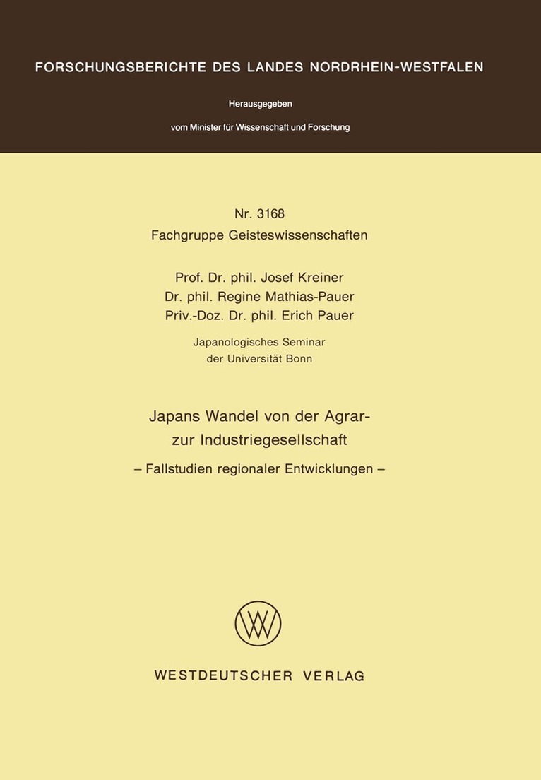 Josef Kreiner - Japans Wandel von der Agrar- zur Industriegesellschaft, Häftad