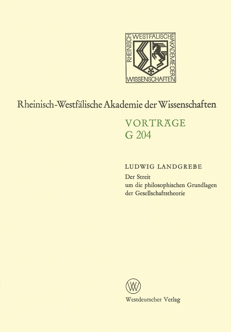 Der Streit um die philosophischen Grundlagen der Gesellschaftstheorie