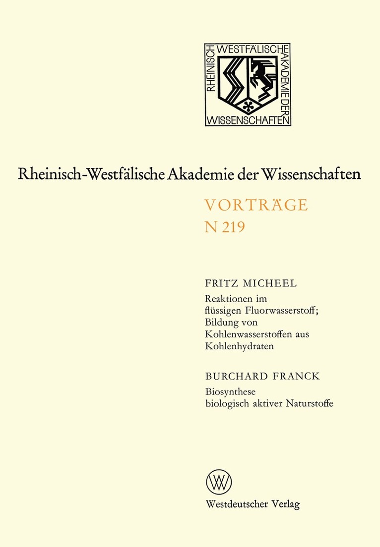 Fritz Micheel - Natur-, Ingenieur- und Wirtschaftswissenschaften, Häftad