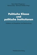 Politische Klasse und politische Institutionen
