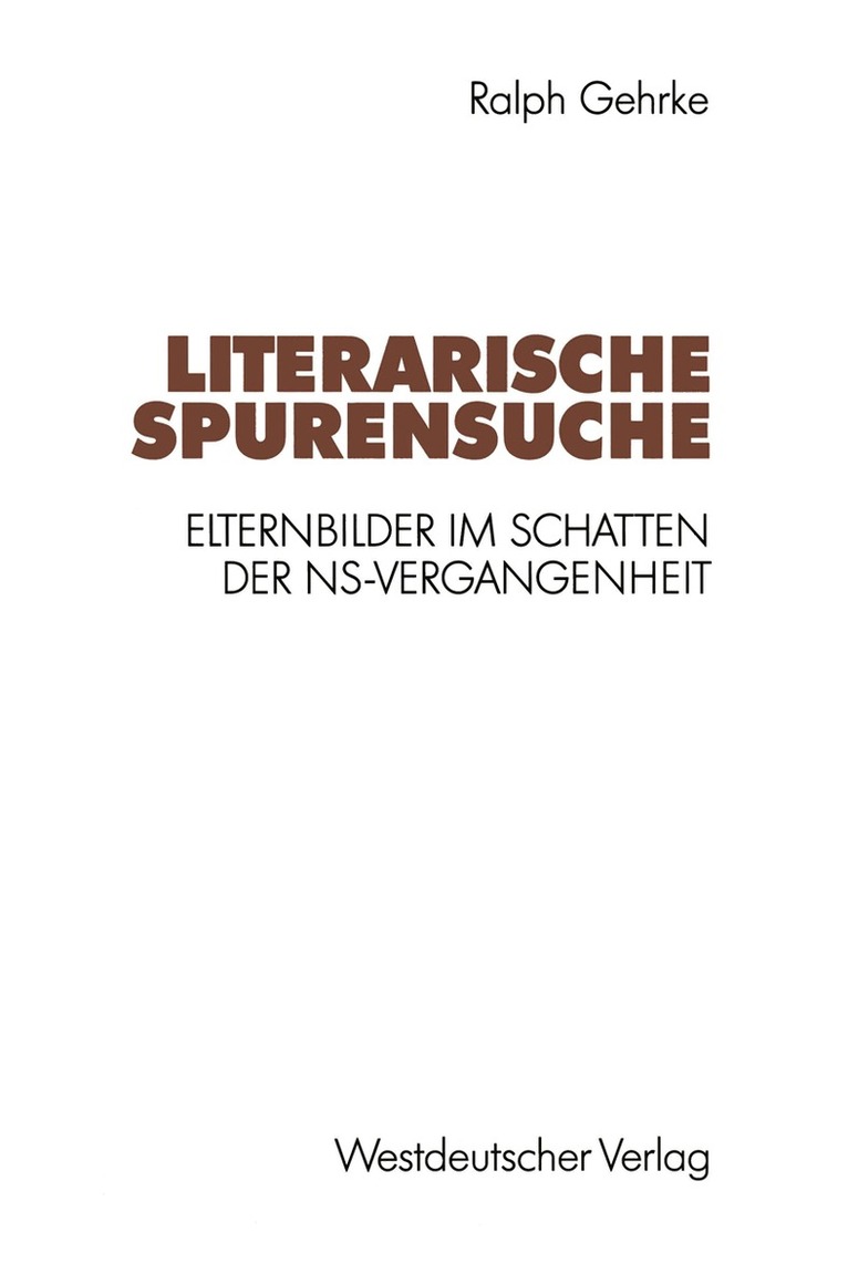 Ralph Gehrke - Literarische Spurensuche, Häftad