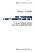 Die politische Funktionselite der DDR