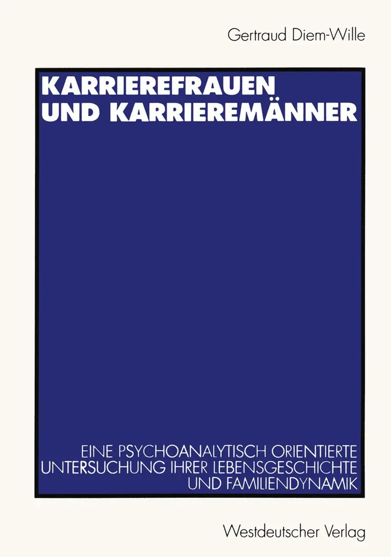 Gertraud Diem-Wille - Karrierefrauen und Karrieremänner, Häftad. Tillgänglighet: Lägg i varukorg