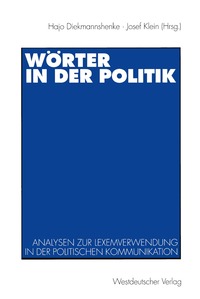 W�rter in der Politik