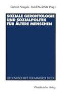Soziale Gerontologie und Sozialpolitik für ältere Menschen