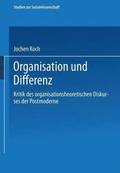 Organisation Und Differenz