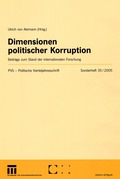 Dimensionen politischer Korruption