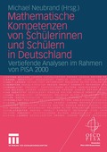 Mathematische Kompetenzen von Sch�lerinnen und Sch�lern in Deutschland