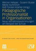 Padagogische Professionalitat in Organisationen