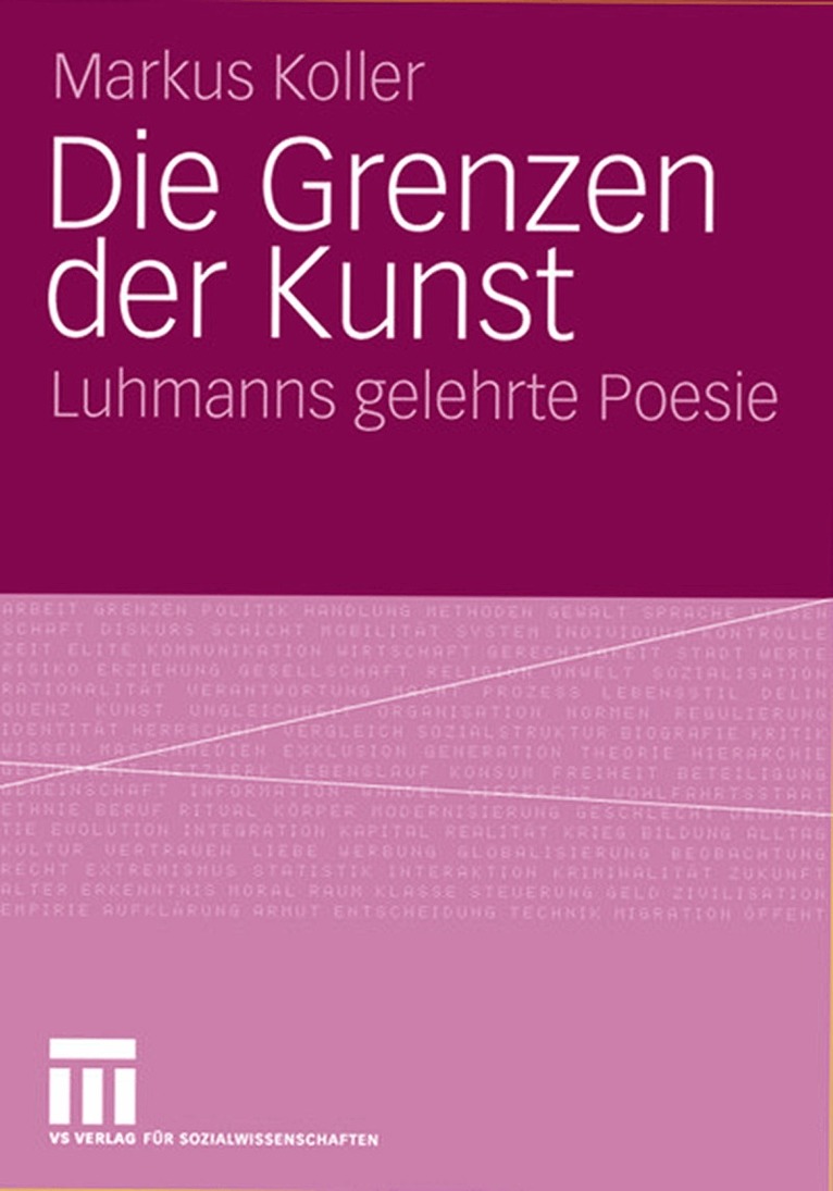 Markus Koller - Die Grenzen der Kunst, Häftad