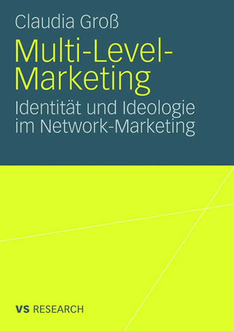 Claudia Groß - Multi-Level-Marketing, Häftad