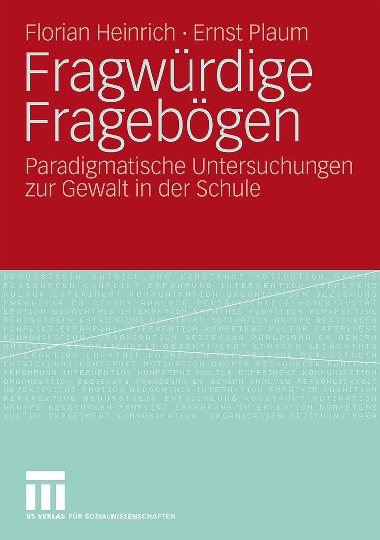 Florian Heinrich, Ernst Plaum - Fragwürdige Fragebögen, Häftad