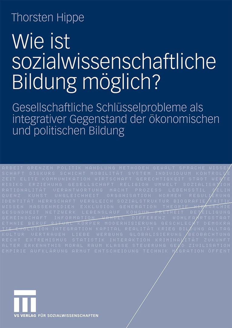 Thorsten Hippe - Wie ist sozialwissenschaftliche Bildung möglich?, Häftad