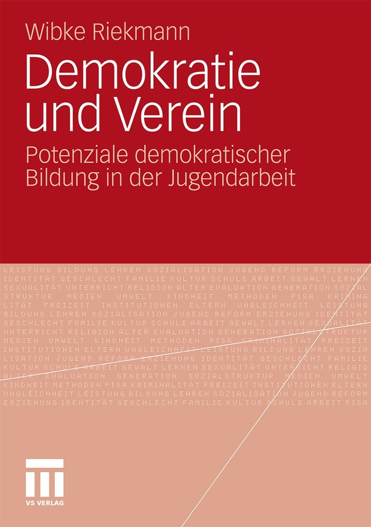 Wibke Riekmann - Demokratie und Verein, Häftad