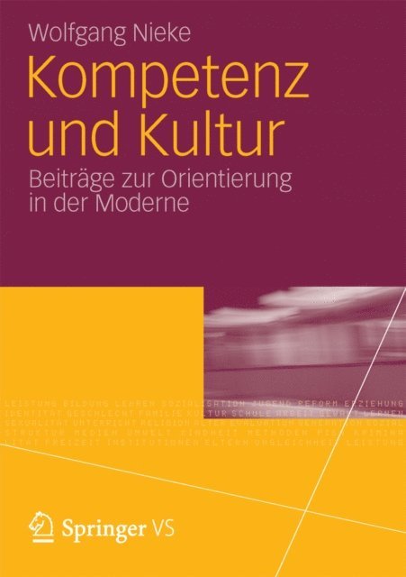 Wolfgang Nieke - Kompetenz und Kultur, E-bok