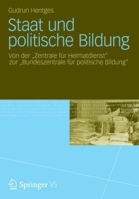 Gudrun Hentges - Staat und politische Bildung, E-bok