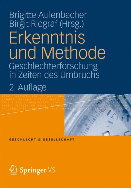 Birgit Riegraf, Brigitte Aulenbacher - Erkenntnis und Methode, E-bok