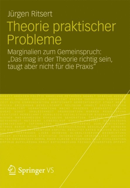 Jurgen Ritsert - Theorie praktischer Probleme, E-bok