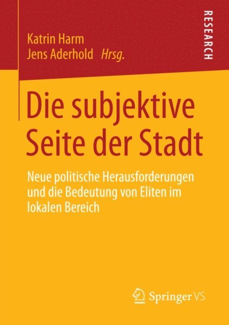 Jens Aderhold, Katrin Harm - Die subjektive Seite der Stadt, E-bok