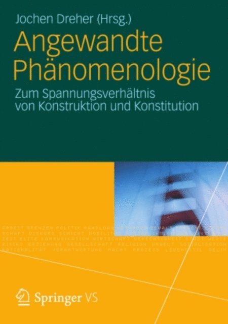 Jochen Dreher - Angewandte Phänomenologie, E-bok