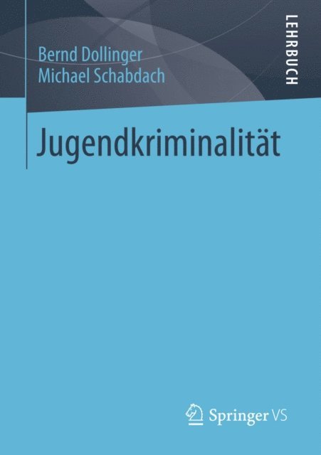 Michael Schabdach, Bernd Dollinger - Jugendkriminalität, E-bok