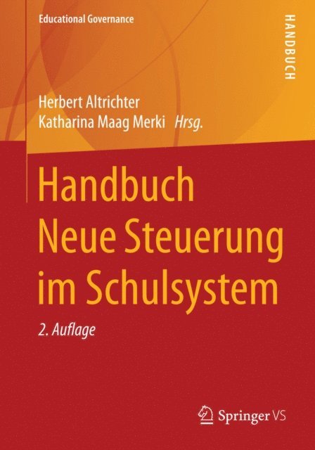 Katharina Maag Merki, Herbert Altrichter - Handbuch Neue Steuerung im Schulsystem, E-bok