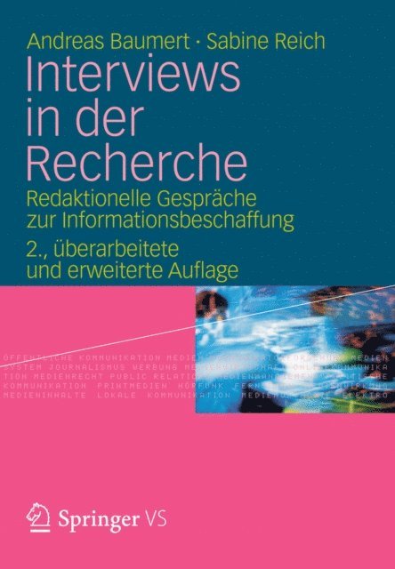 Sabine Reich, Andreas Baumert - Interviews in der Recherche, E-bok