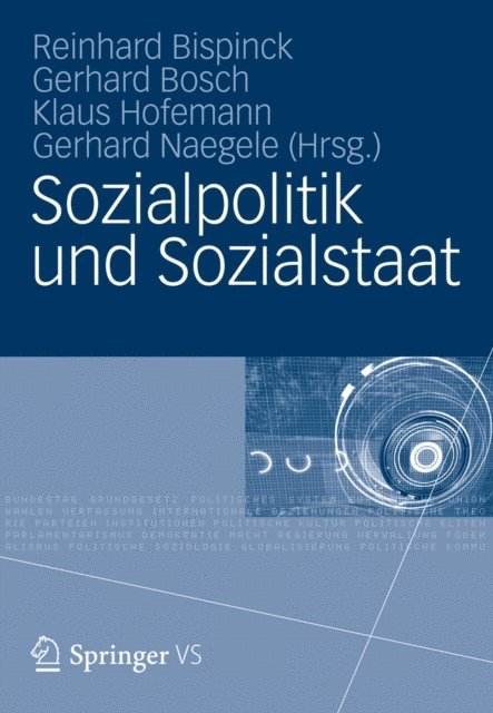 Gerhard Naegele, Klaus Hofemann, Gerhard Bosch, Reinhard Bispinck - Sozialpolitik und Sozialstaat, E-bok