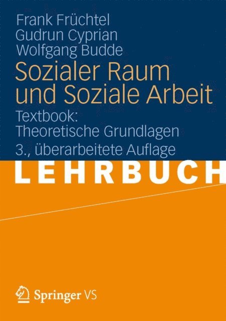 Wolfgang Budde, Gudrun Cyprian, Frank Fruchtel - Sozialer Raum und Soziale Arbeit, E-bok