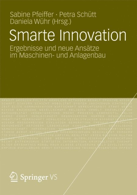 Daniela Wuhr, Petra Schutt, Sabine Pfeiffer - Smarte Innovation, E-bok