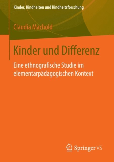 Claudia Machold - Kinder und Differenz, E-bok
