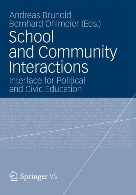 Bernhard Ohlmeier, Andreas Brunold - School and Community Interactions, E-bok