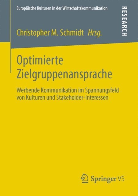 Christopher M. Schmidt - Optimierte Zielgruppenansprache, E-bok