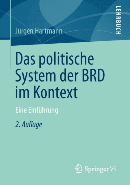 Jurgen Hartmann - Das politische System der BRD im Kontext, E-bok