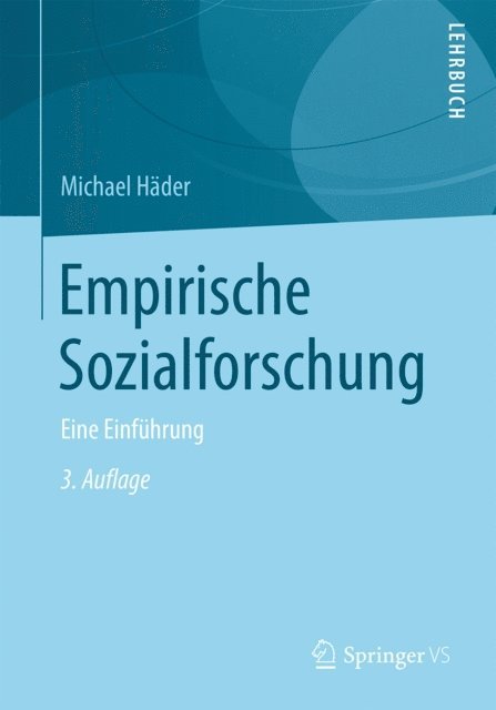 Michael Hader - Empirische Sozialforschung, E-bok