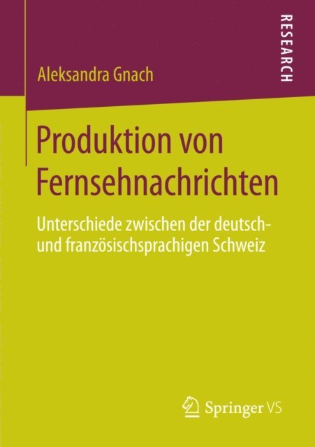Aleksandra Gnach - Produktion von Fernsehnachrichten, E-bok