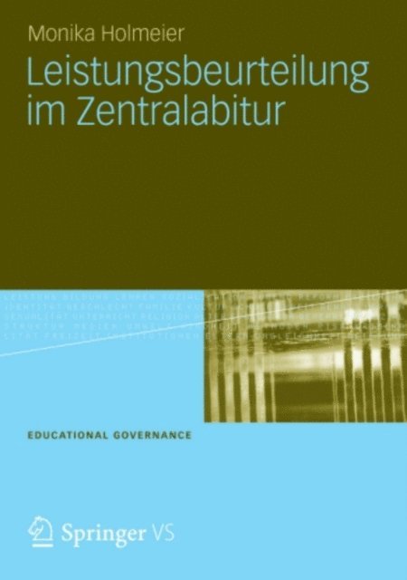 Monika Holmeier - Leistungsbeurteilung im Zentralabitur, E-bok