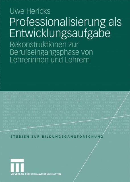 Uwe Hericks - Professionalisierung als Entwicklungsaufgabe, E-bok